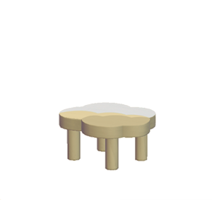 Brown Cloud table