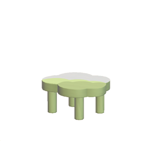 Lime Cloud table