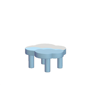 Blue Cloud table