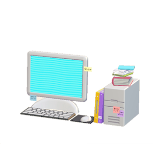 White Computer