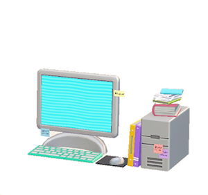 Aquamarine Computer