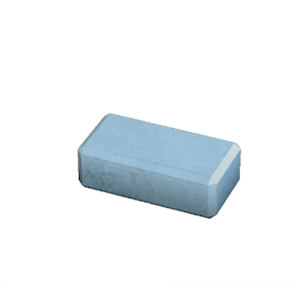 Blue Concrete border (line)