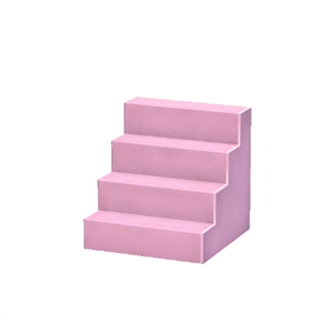 Rose Concrete steps