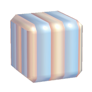 Blue Confectionery wall (middle)