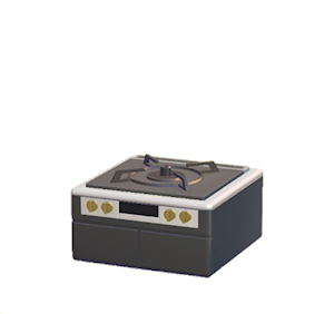 Black Cooking stove