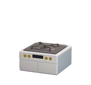 White Cooking stove