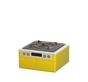 Yellow Cooking stove