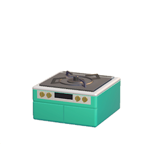 Aquamarine Cooking stove