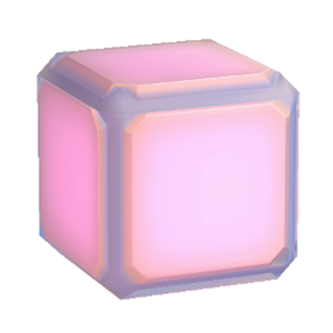 Pink Cube light