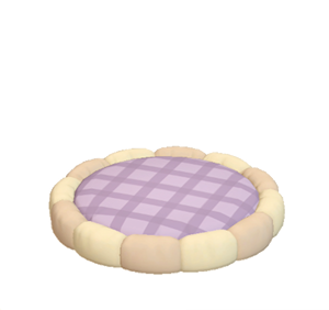 Plum Cushion bed