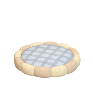 Gray Cushion bed