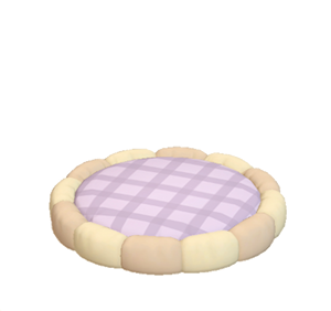 Purple Cushion bed
