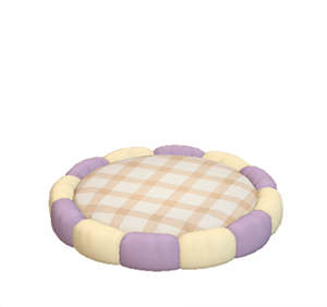 Plum Cushion bed