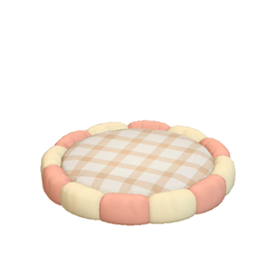 Red Cushion bed