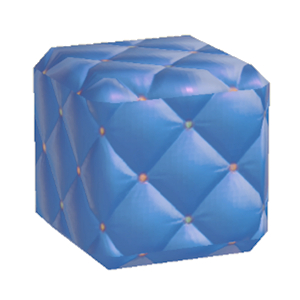 Blue Cushy wall