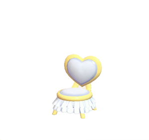 Yellow Cute chair