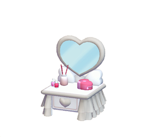 White Cute dresser