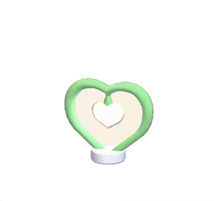 Green Cute lamp