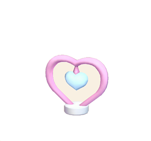 Blue Cute lamp