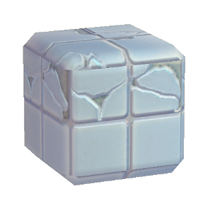 Gray Damaged glossy tiling