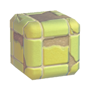 Lime Damaged square tiling
