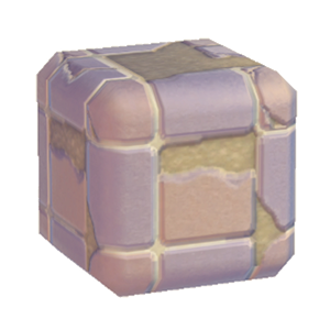 Plum Damaged square tiling
