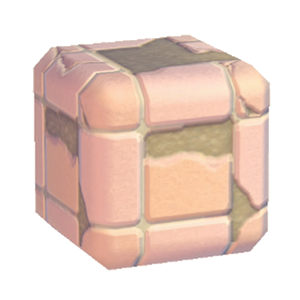 Pink Damaged square tiling
