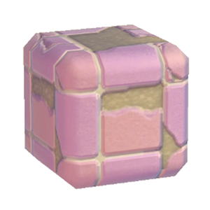 Purple Damaged square tiling