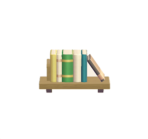 Black Decorative bookshelf