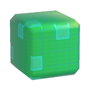 Green Digital wall