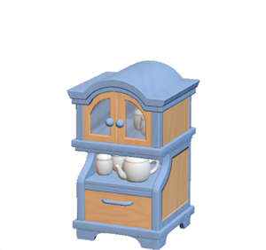 Navy Dining cabinet