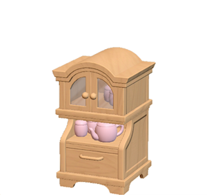 Pink Dining cabinet