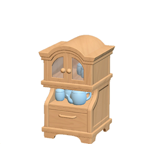 Blue Dining cabinet