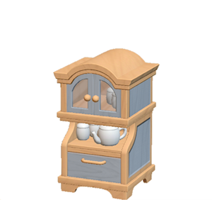 Gray Dining cabinet