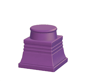 Purple Extravagant pillar (lower)