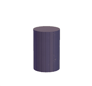 Plum Extravagant pillar (middle)