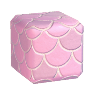 Rose Fish-scale tiling