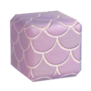 Plum Fish-scale tiling