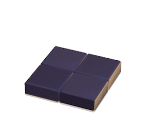 Plum Flat brick roof