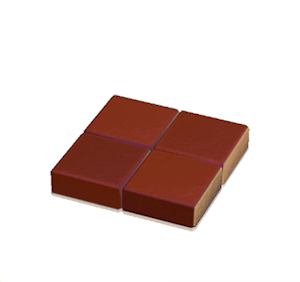 Red Flat brick roof