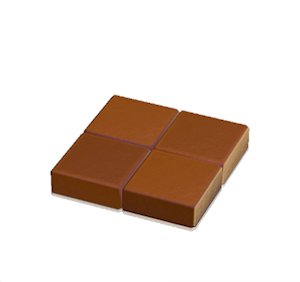 Orange Flat brick roof