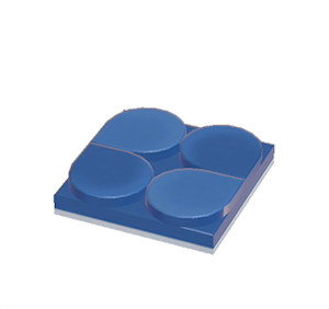 Navy Flat scale roof