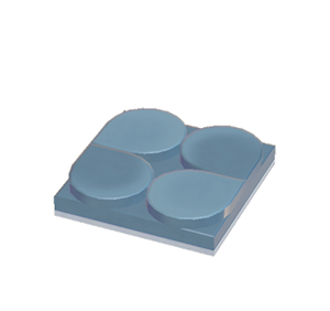 Gray Flat scale roof