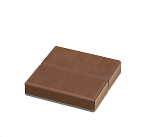 Brown Flat stone roof