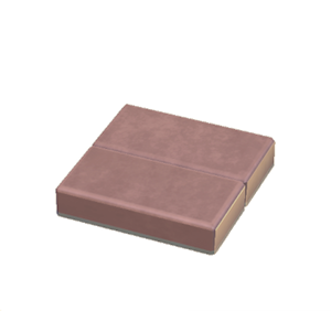 Pink Flat stone roof