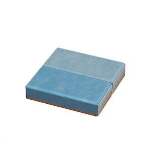 Brown Flat stone roof