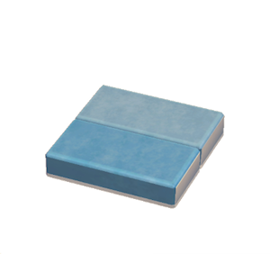 White Flat stone roof