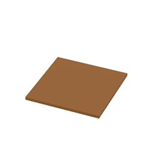 Brown Flat tent roof