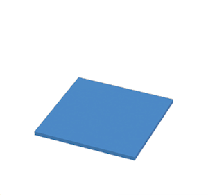 Blue Flat tent roof