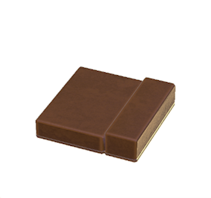 Brown Flat tiled roof